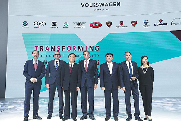 VW regards China as a launchpad to transform future of e-mobility