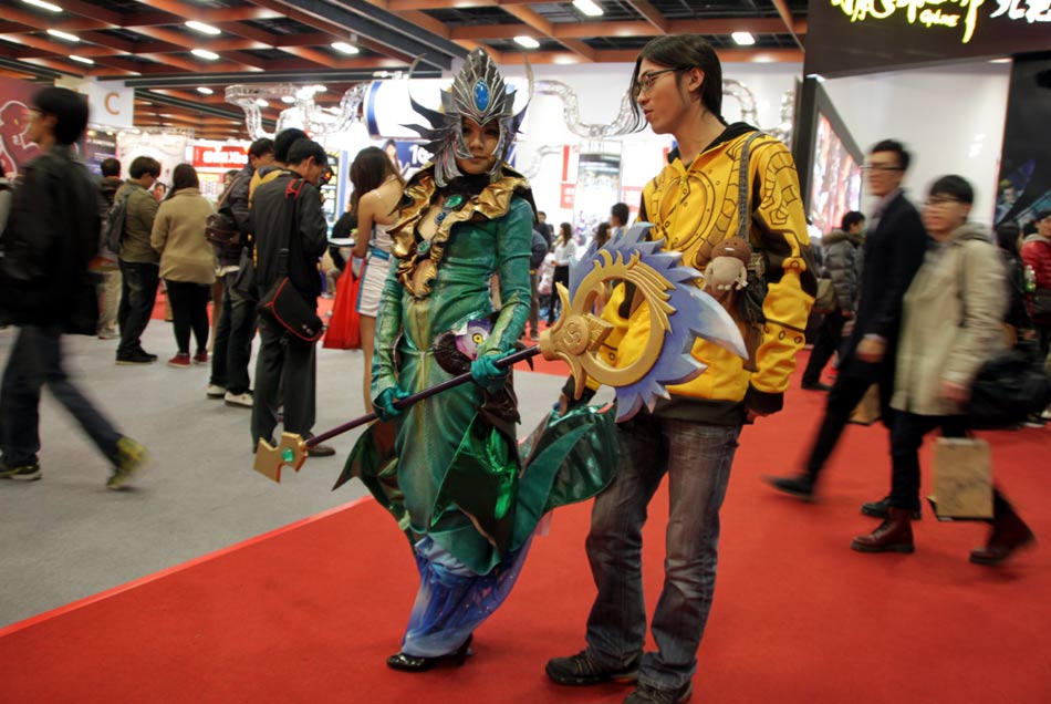 Taipei Game Show attracts geeky gamers