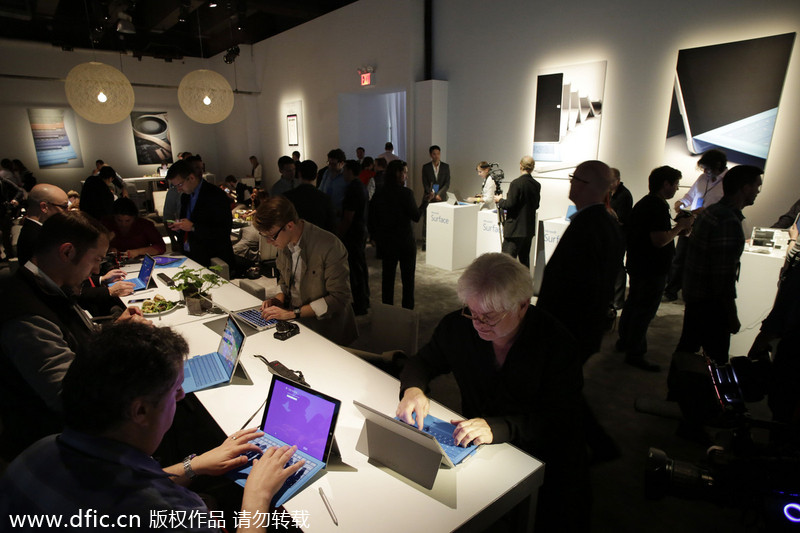 Microsoft launches Surface Pro 3 in New York