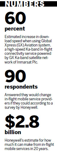 Air travelers can expect better mobile services