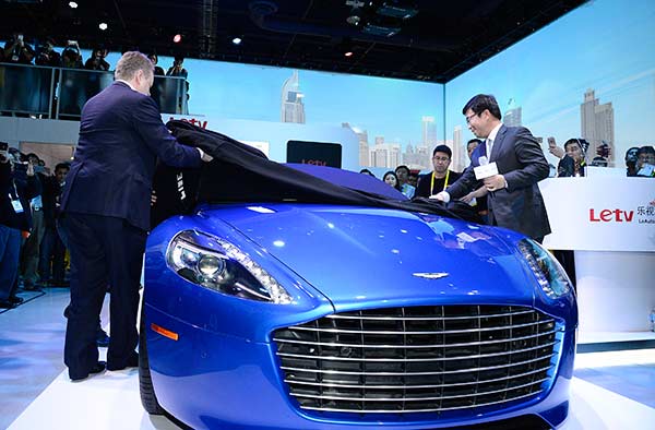 LeTV helps give Aston Martin a 'tech' makeover