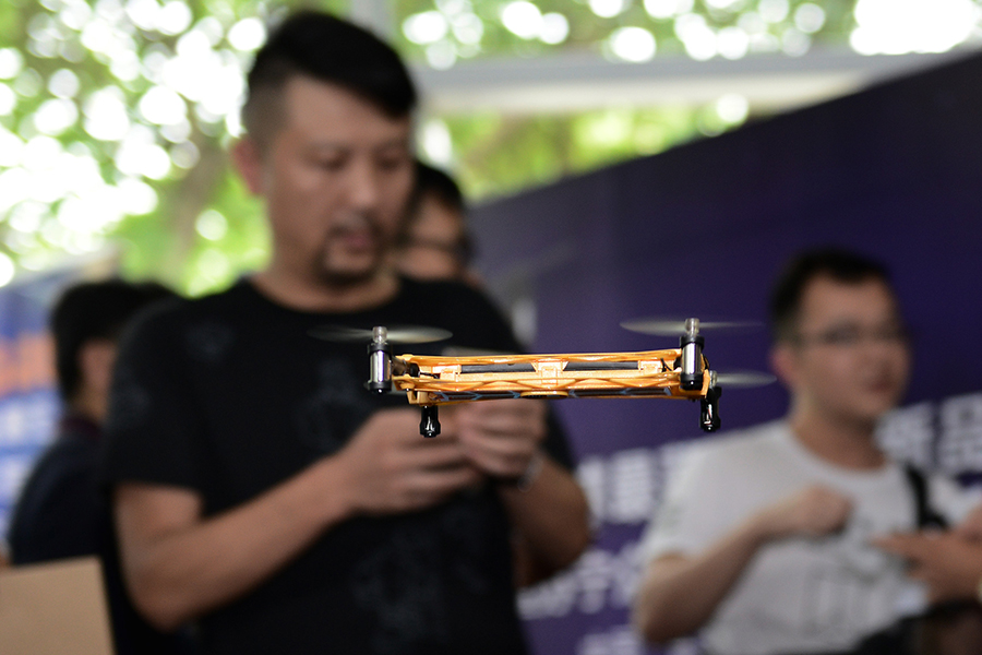 World's thinnest drone launched in China