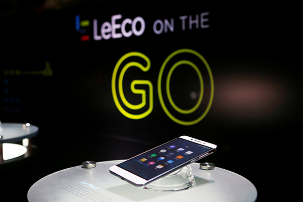LeEco shows muscle in US market