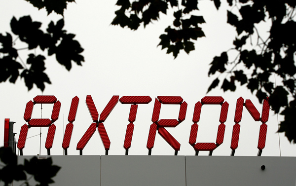 Obama blocks Chinese company's takeover of Aixtron's US business