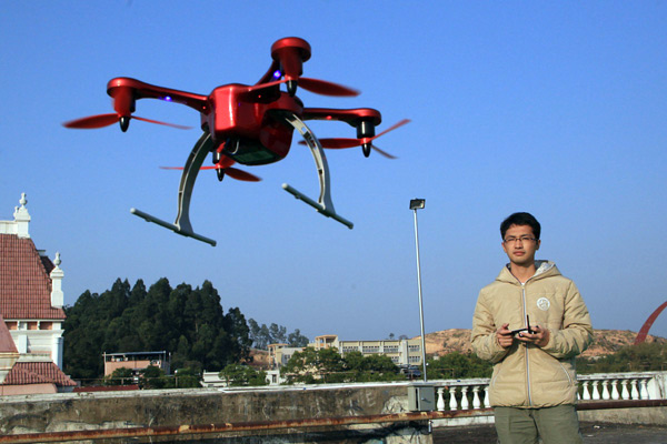 China Daily partners with EHang on drone journalism