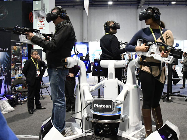 Virtual and augmented reality a crowd favorite