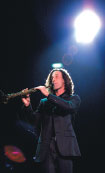 Tight curls and sax appeal