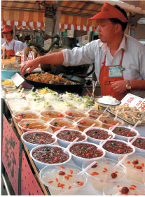 Painting the town Red