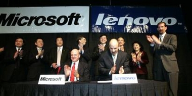 Lenovo and Microsoft join hands