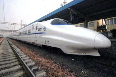 China CRH finishes its test operation