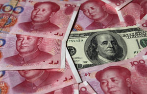 Chinese banks see forex surplus in February
