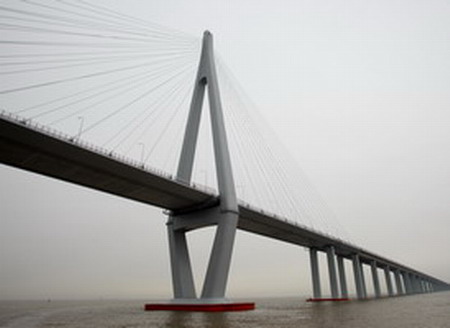 World's longest sea bridge to open in May