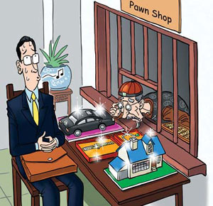 Cash-strapped businessmen eye pawn shops f