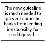 Regulated credit boom