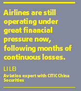 Private airlines sent into a tail-spin