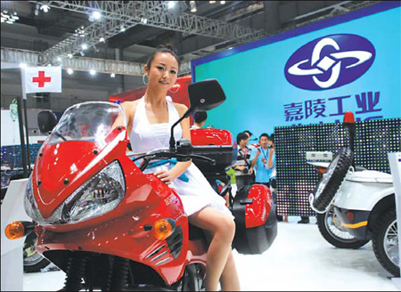 Motorcycles go global at Chongqing show