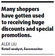 Discounts bring back shoppers
