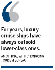 Gorgeous luxury liners being built