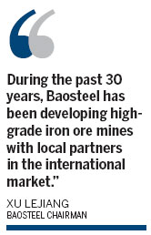 Term pricing system for iron ore not feasible, says Baosteel