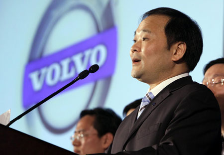 Geely chairman to head board at Volvo Cars