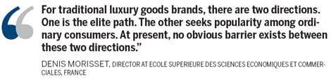 Luxury products win mass appeal