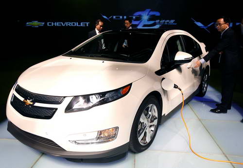 GM unveils Chevy EV at the Expo