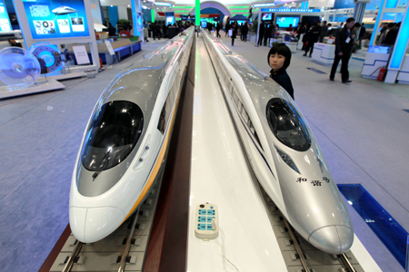 High-speed rail stays on track