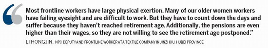 Debate works up retirement policy