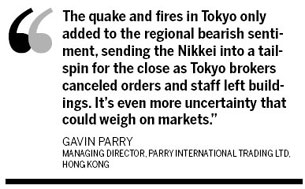 Japan quake sends shockwave through Chinese economy