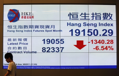 Hong Kong stocks down 6.01% by midday