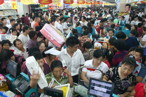 Golden Week shines for shops