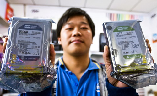 HDD prices rise with floodwaters