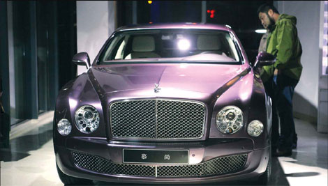 Bentley sells more cars in China than UK in 2011