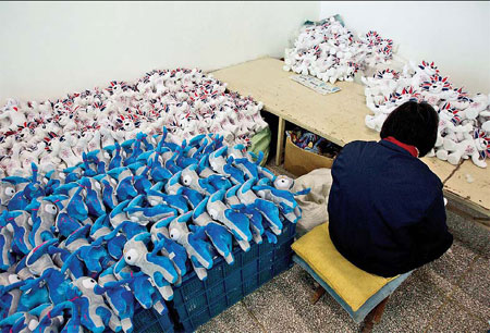 Olympic mascot maker rejects sweatshop claims