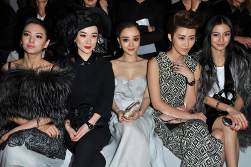 Chinese love of fashion reaches runways of Paris