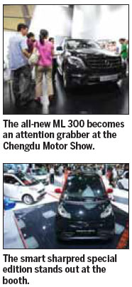 Mercedes-Benz brings top lineup to Chengdu auto show