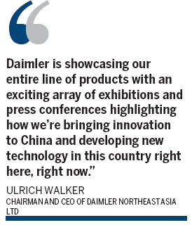 Daimler powers into Beijing show