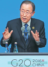 UN chief commends China for its outreach