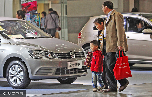 Top 10 sedan brands on China market