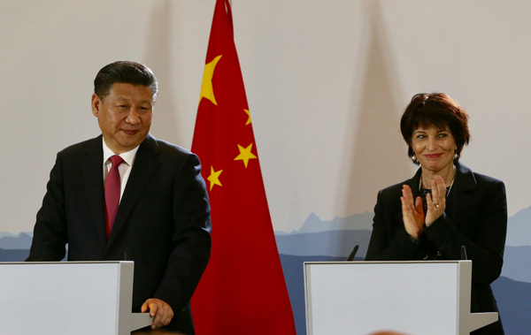 China and Switzerland pledge more cooperation