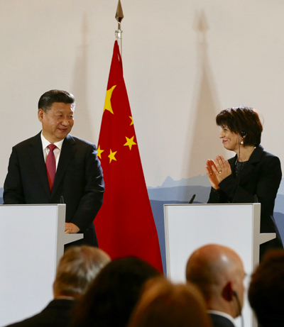China and Switzerland pledge more cooperation