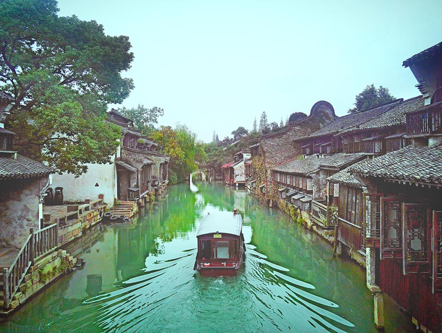 Wuzhen, a serene town of land and water
