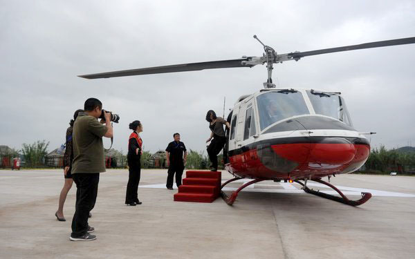 Yunnan debuts helicopter tourism project