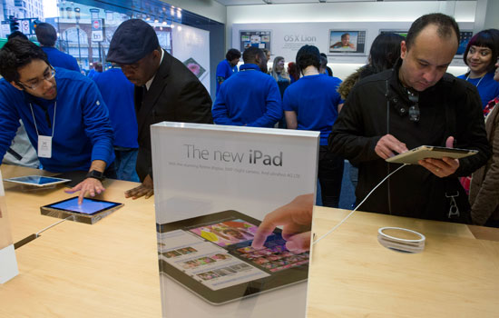 Apple's new iPad receives license