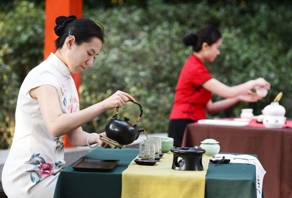 Sino-Korean Tea Ceremony Show kicks off