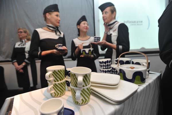 Finnair brings new design collections to aircrafts