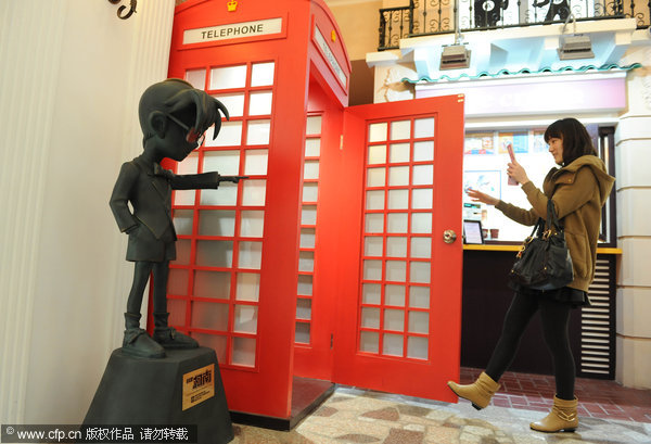 Conan themed convenience store opens in Shanghai