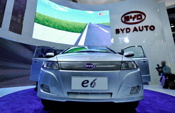 BYD to make electric buses in US