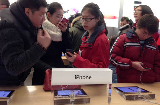 Apple's sales in China jump 67% last quarter