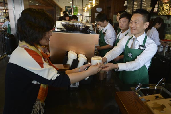Starbucks upbeat about China